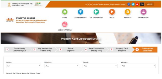 Svamitva Property Card